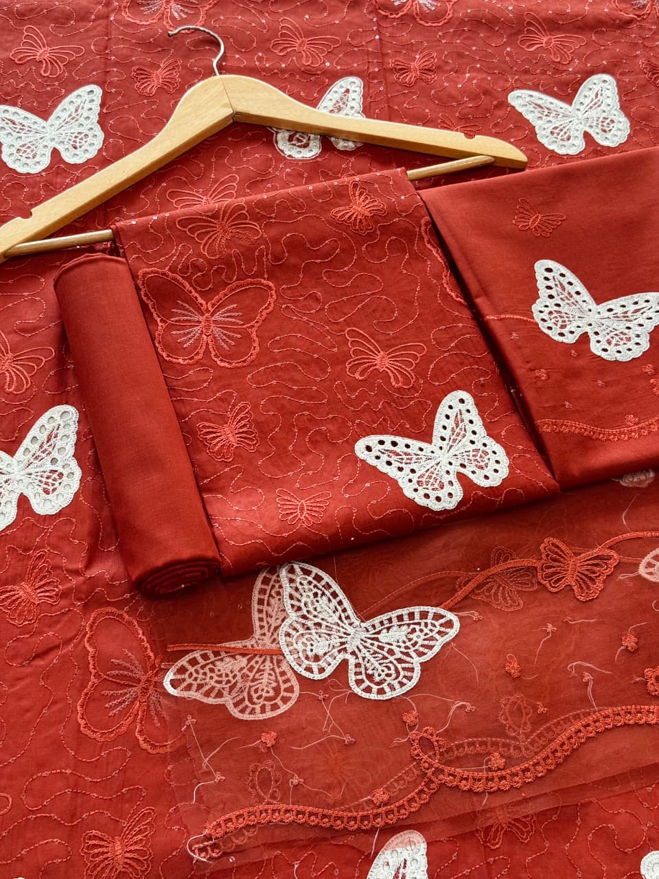Lawn Butterfly 2pc D-03