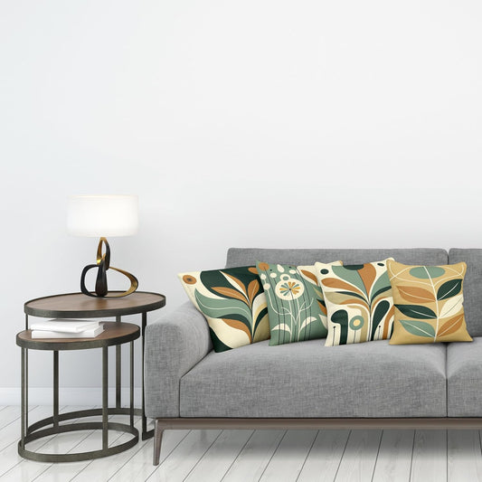 Floral Quintet Cushion Cover Pack of 4