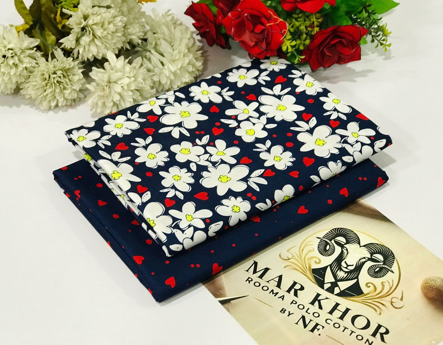 Markhor Rooma Cotton – Summer 2-Piece Collection D050