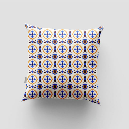 Arabesque Pattern Cushion Case Pack Of 4