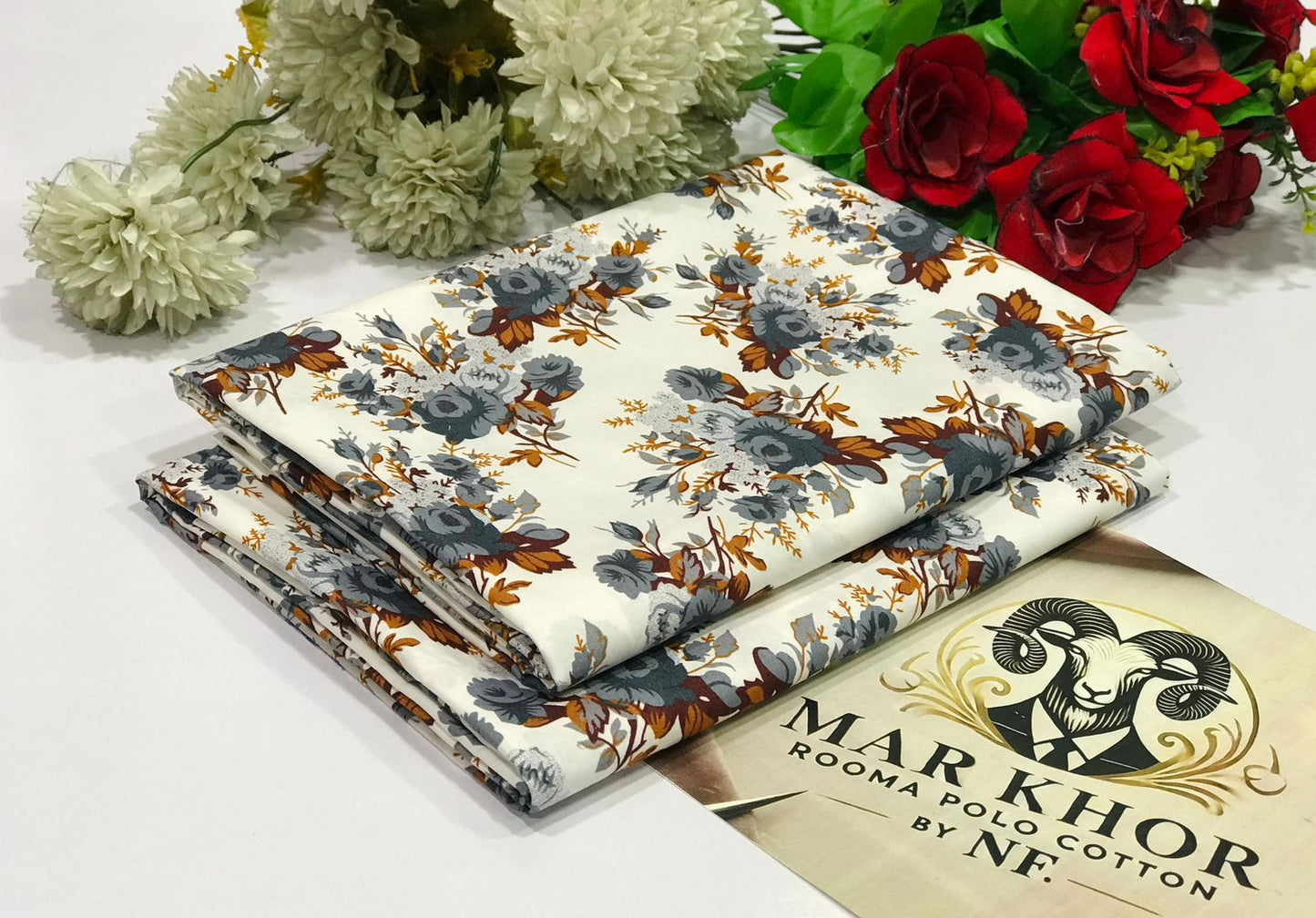 Markhor Rooma Cotton – Summer 2-Piece Collection D0093