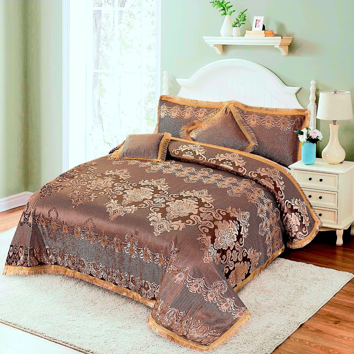Luxury 5 Pc's Palachi Bedsheet