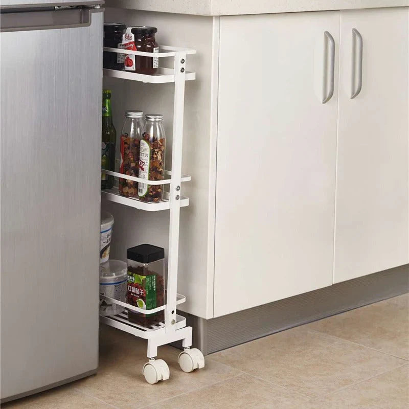 Slimy Mobility Kitchen Storage Organizer Trolley