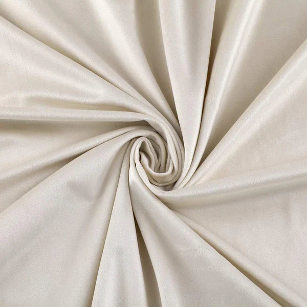 Premium White Velvet Curtain for Bedroom & Living Room