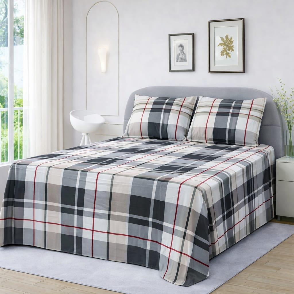 Pure Cotton Export Quality Bedsheet