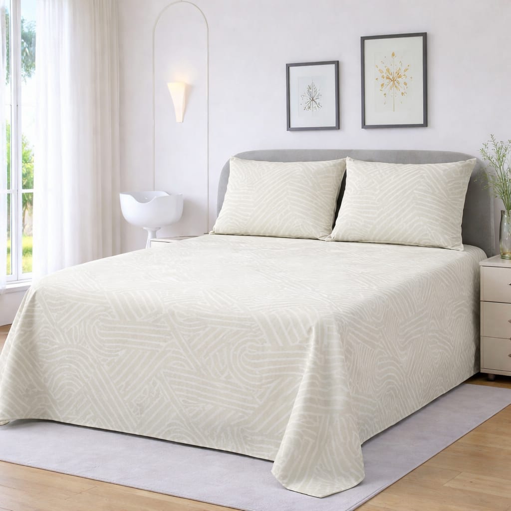 Pure Cotton Export Quality Bedsheet