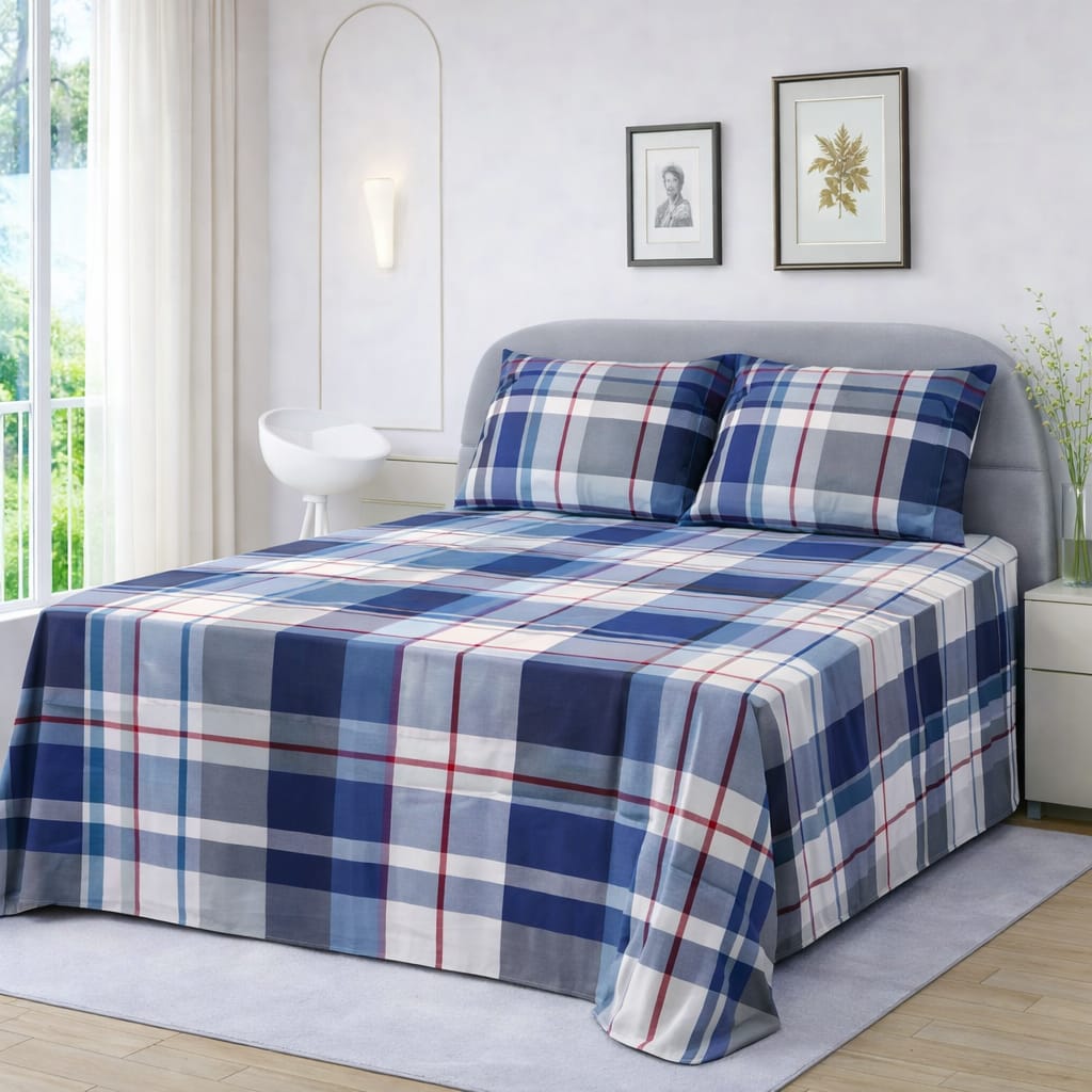 Pure Cotton Export Quality Bedsheet
