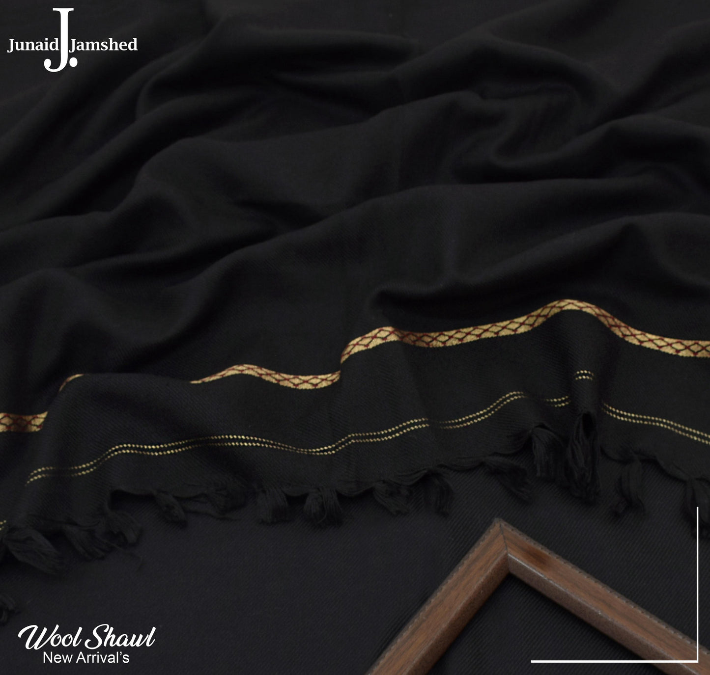 Gents Wool Shawal (Black)