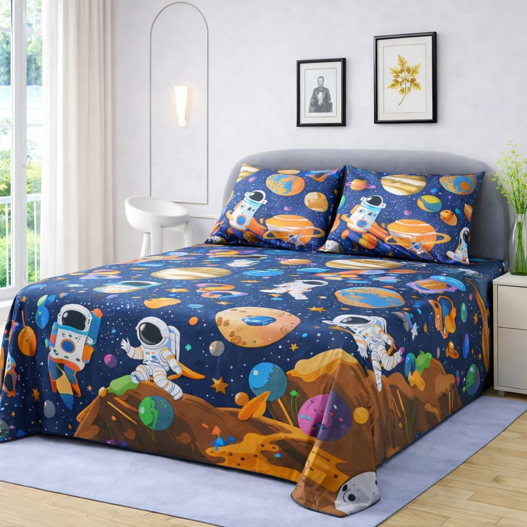 Pure Cotton Export Quality Bedsheet