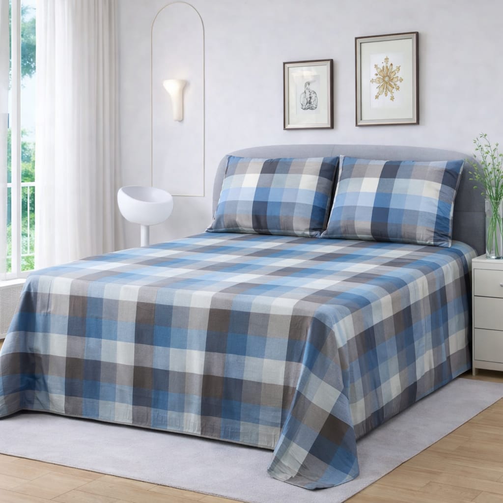 Pure Cotton Export Quality Bedsheet