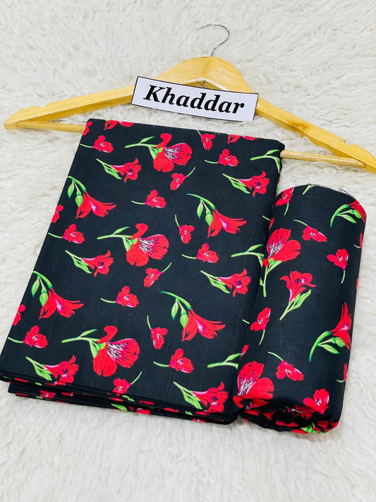 Khaddar All Over Printed 2pc D-68