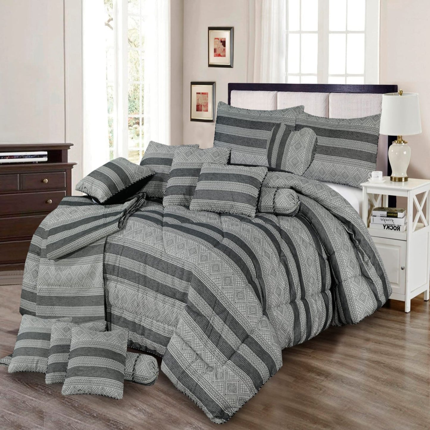 Luxury 14 Pc's Cotton Jacquard Razai
