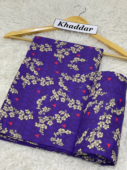 Khaddar All Over Printed 2pc D-17