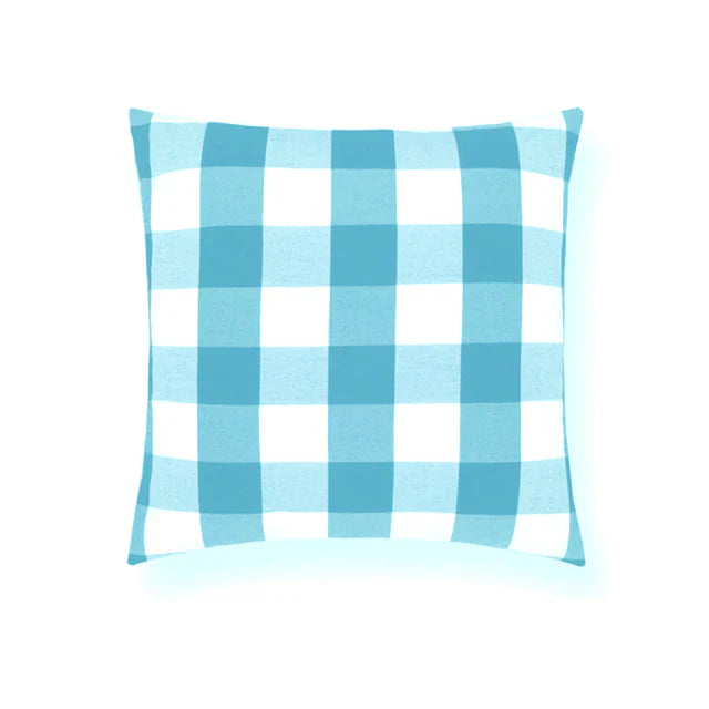 INTRODUCING CHECK FILLED CUSHION COVER WITH FILLING