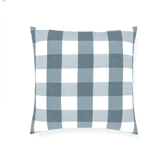 INTRODUCING CHECK FILLED CUSHION COVER WITH FILLING