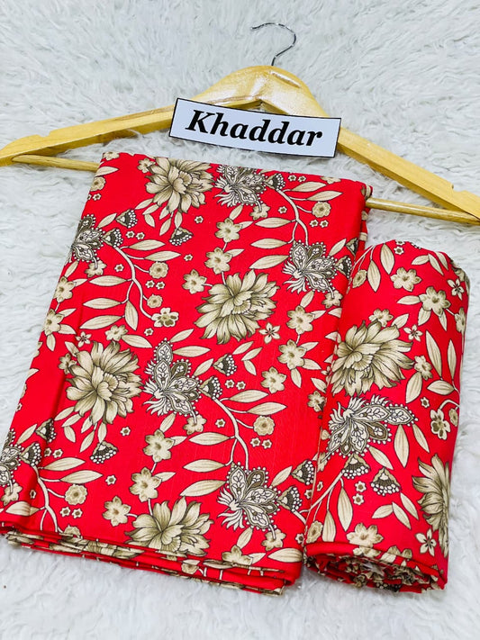Khaddar All Over Printed 2pc D-60