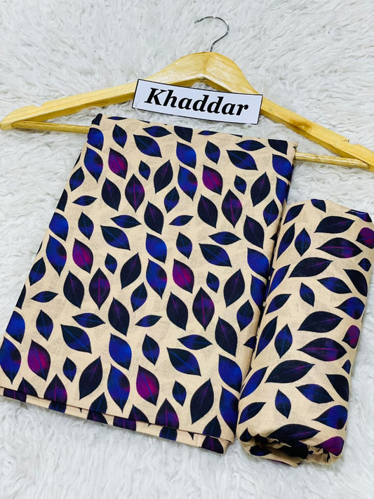 Khaddar All Over Printed 2pc D-73
