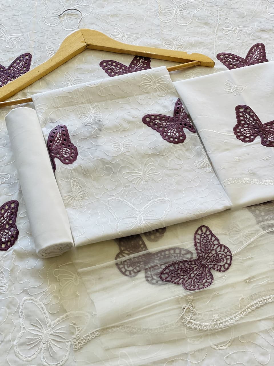 Lawn Butterfly 2pc D-06
