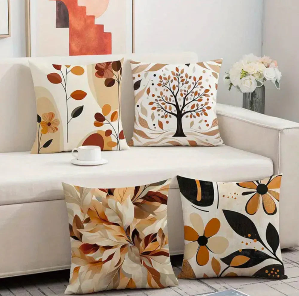 Autumn Essence Cushion Covers Pack Of 4