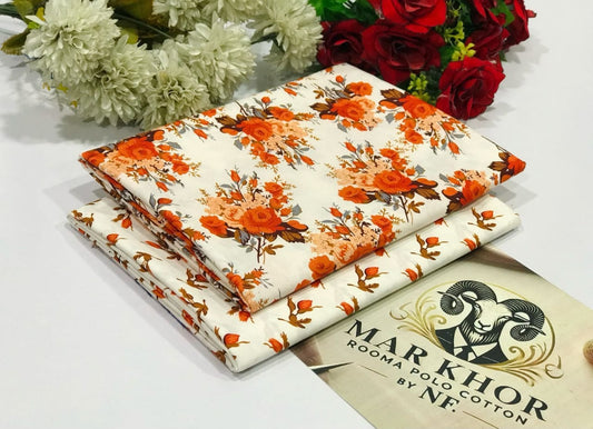 Markhor Rooma Cotton – Summer 2-Piece Collection D037