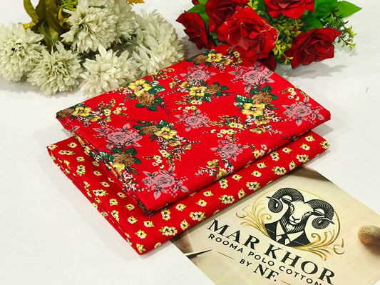 Markhor Rooma Cotton – Summer 2-Piece Collection D074