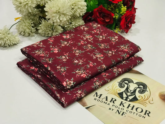 Markhor Rooma Cotton – Summer 2-Piece Collection D078