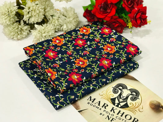 Markhor Rooma Cotton – Summer 2-Piece Collection D080