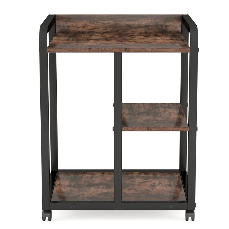 Adama Rolling Home Office Side Table Trolley