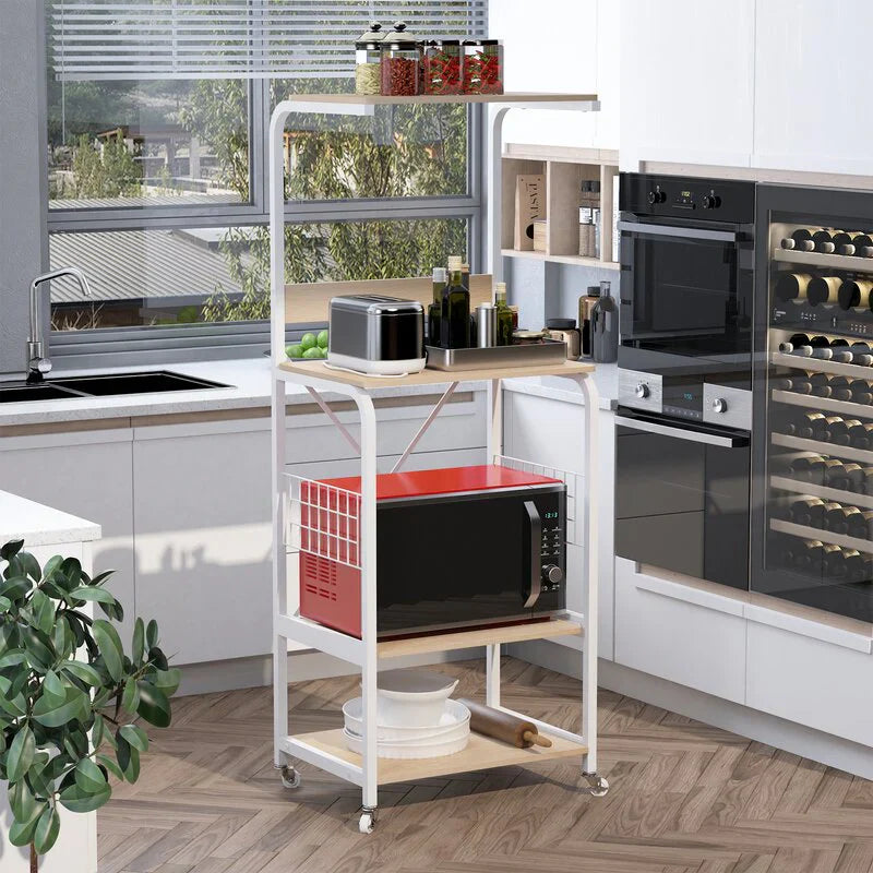 Wallen Baker's Kitchen Organizer Trolley Decor Rack