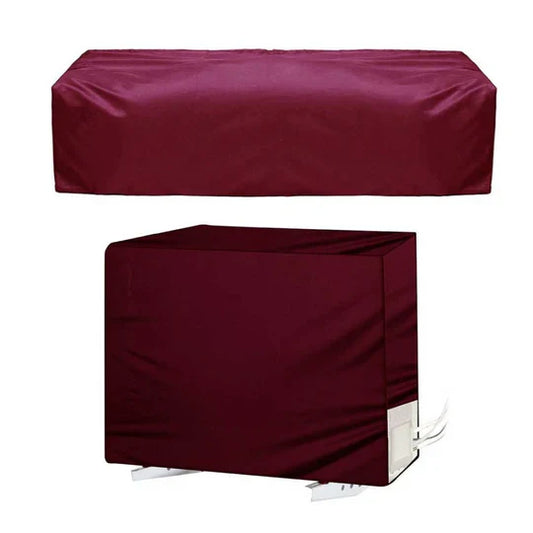Water Proof AC Cover ( Inner + Outer Set ) Mehroon