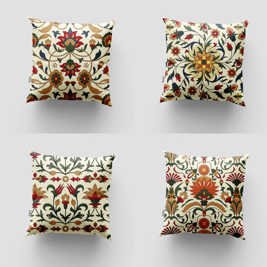 Persian Style Throw Covers Pack of 4