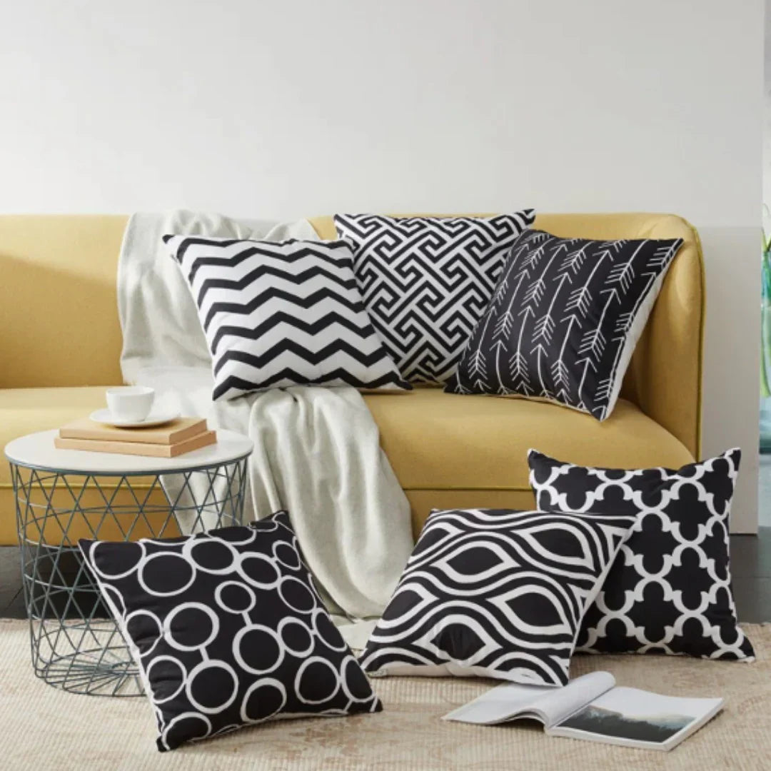 Geometric Canvas Indoor Pack of 6