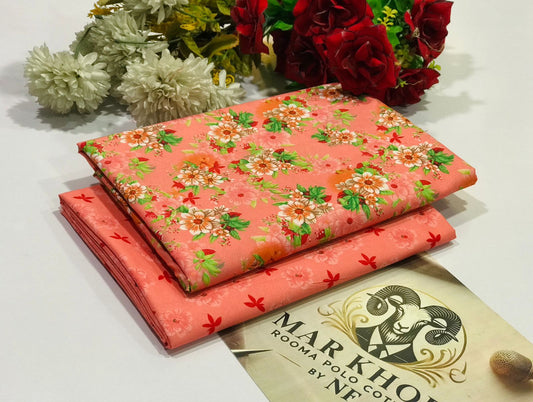 Markhor Rooma Cotton – Summer 2-Piece Collection D0112