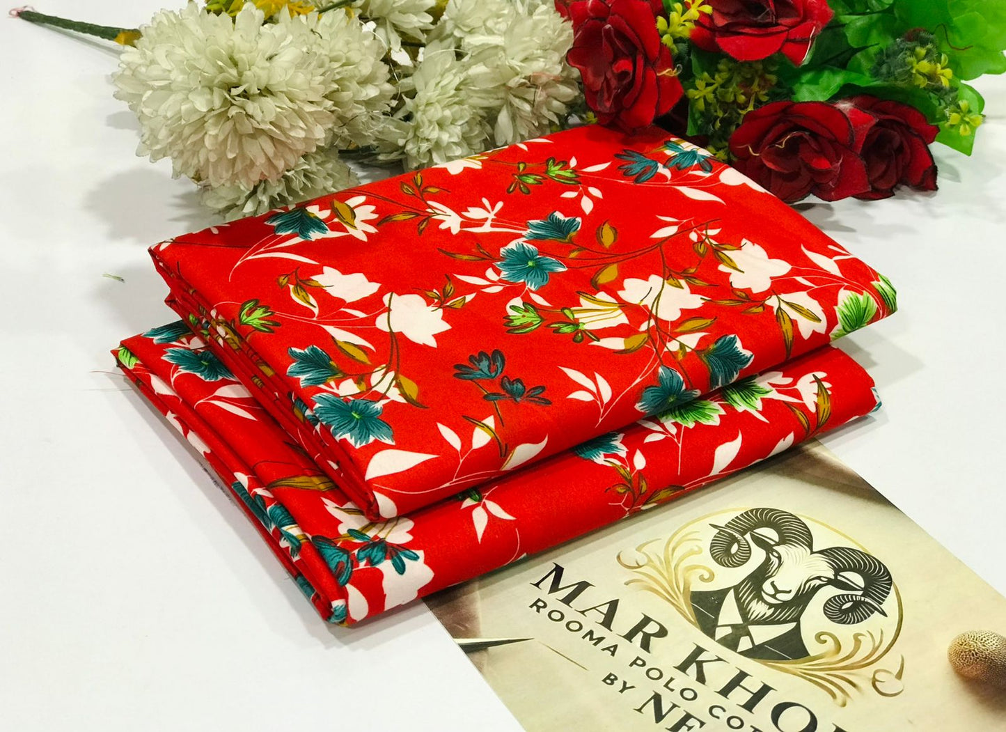 Markhor Rooma Cotton – Summer 2-Piece Collection D0167