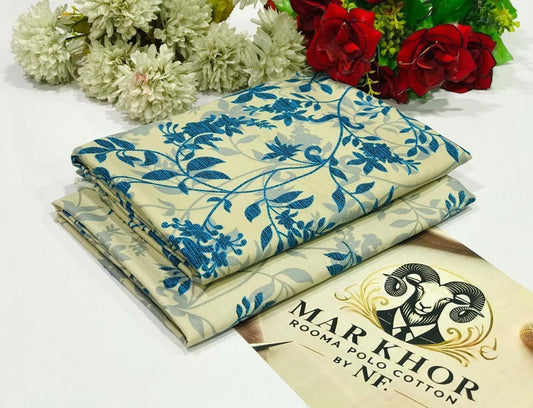 Markhor Rooma Cotton – Summer 2-Piece Collection D0169