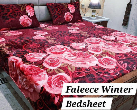Luxury Fleece Bedsheet F-47