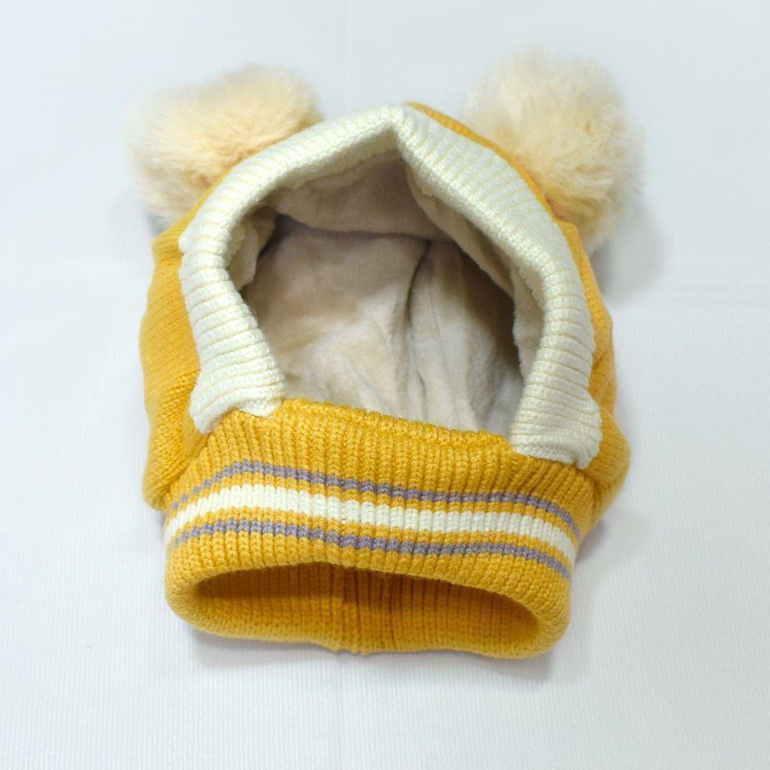 Kids Winter wool caps Star-01