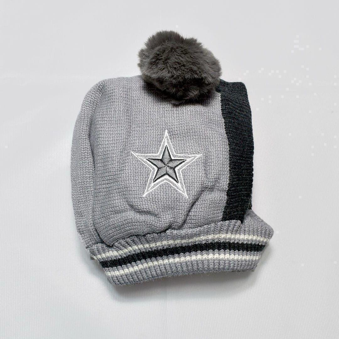 Kids Winter wool caps Star-05