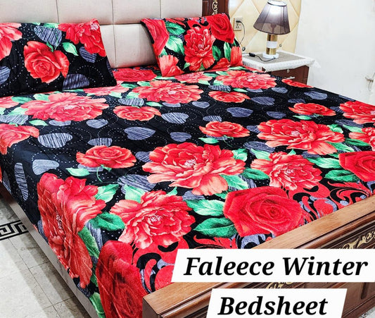 Luxury Fleece Bedsheet F-51