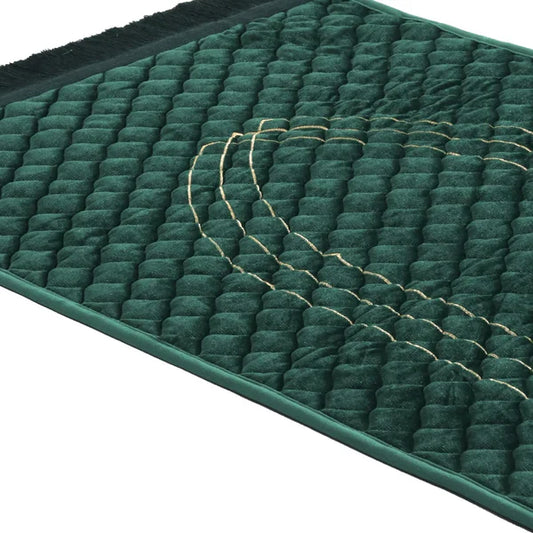 Premium Soft Velvet Quilted Prayer Mat