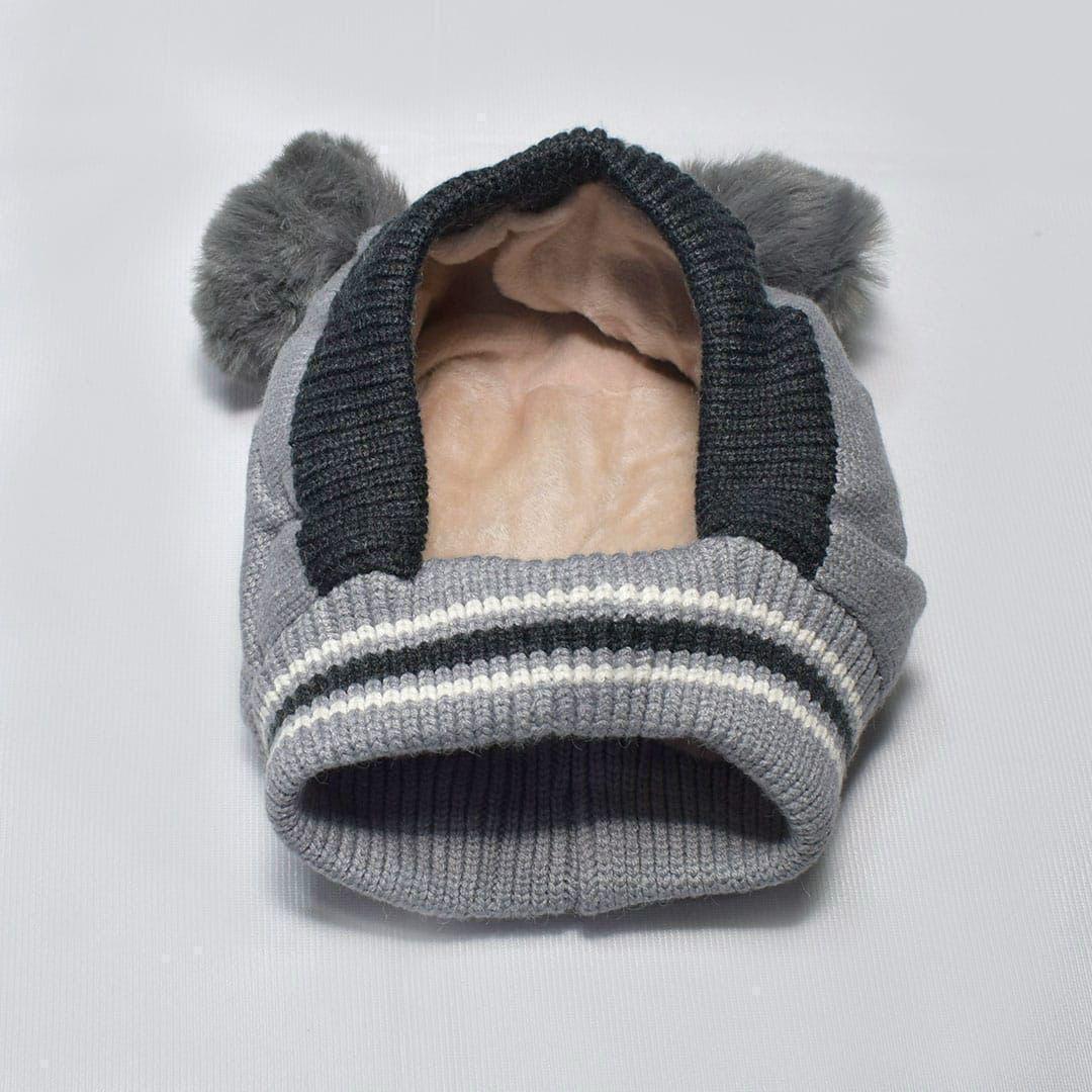 Kids Winter wool caps Star-05