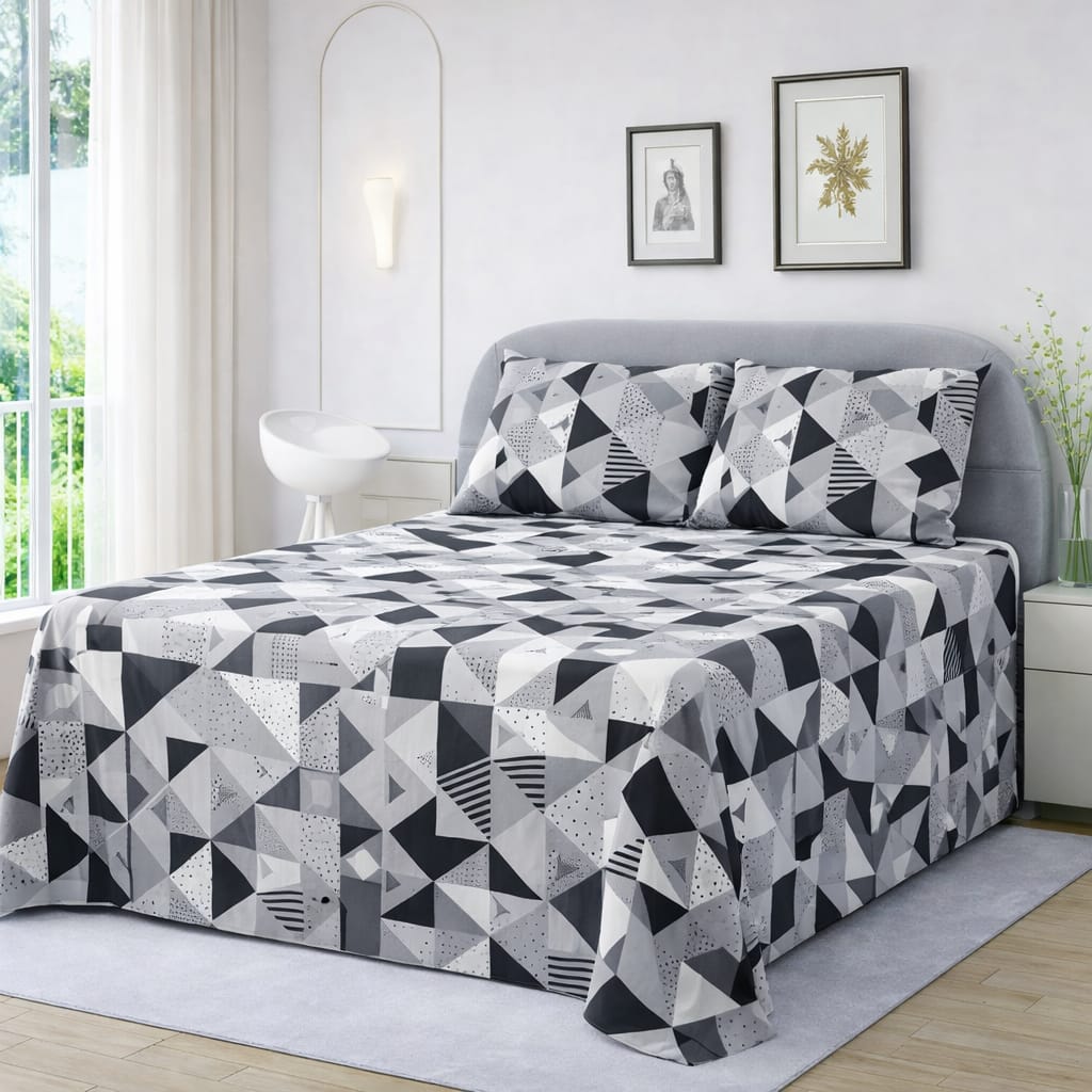 Pure Cotton Export Quality Bedsheet