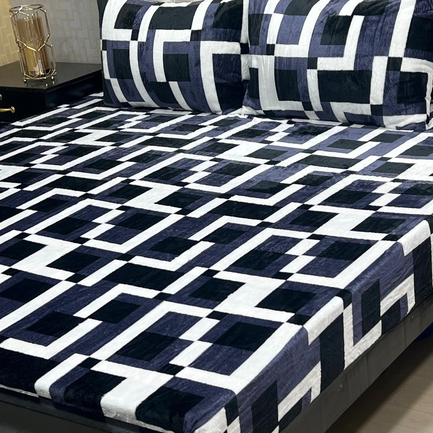 Luxury Fleece Bedsheet F-06