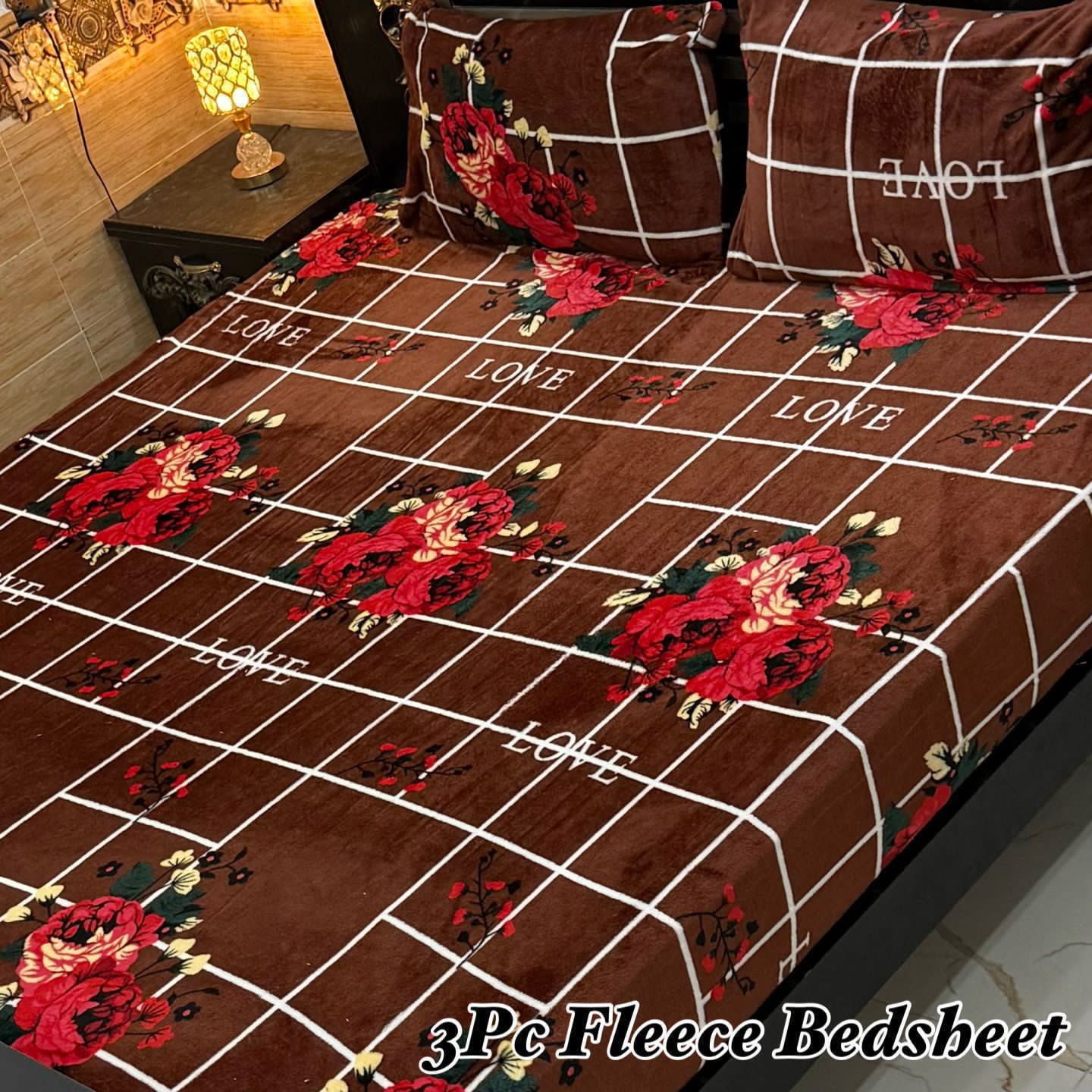 Luxury Fleece Bedsheet F-33