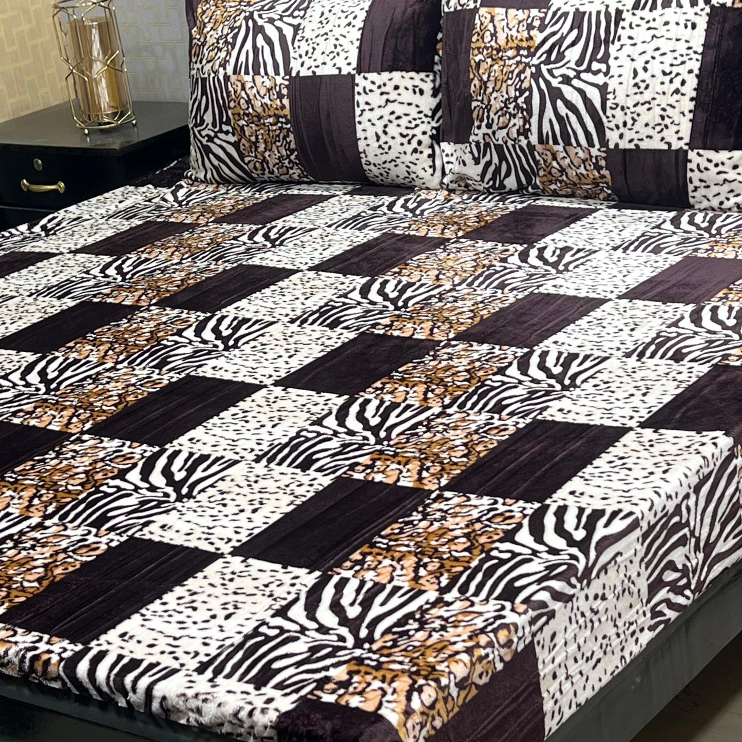 Luxury Fleece Bedsheet F-09
