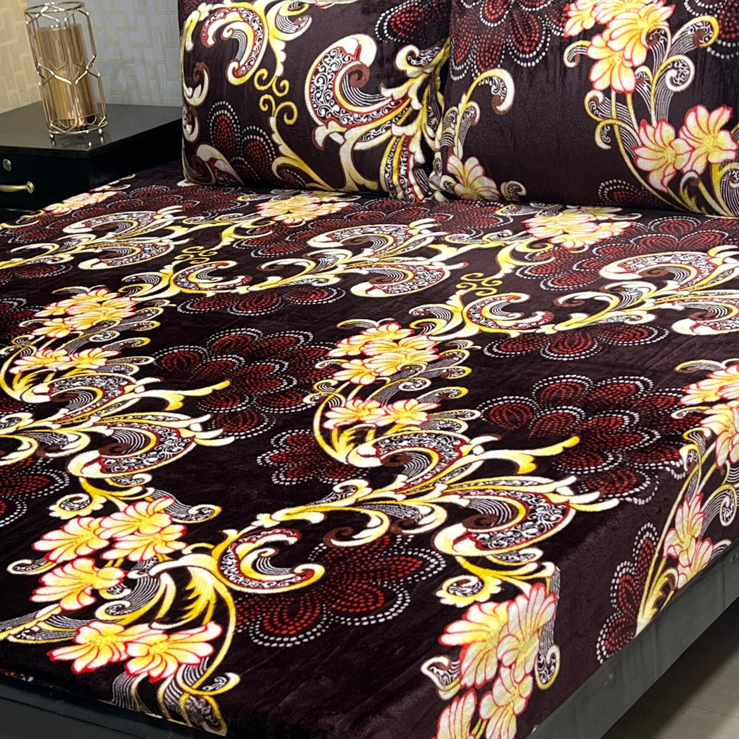 Luxury Fleece Bedsheet F-04