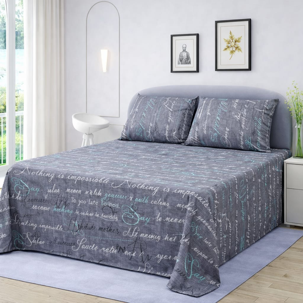 Pure Cotton Export Quality Bedsheet