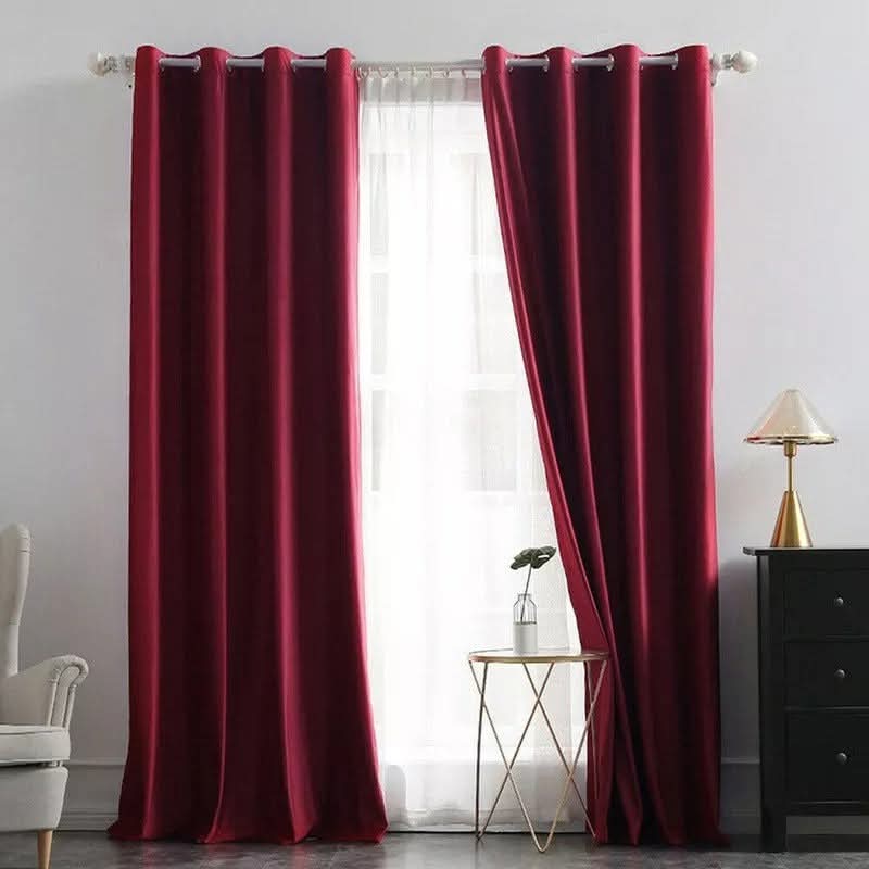 Dyed Velvet Curtains