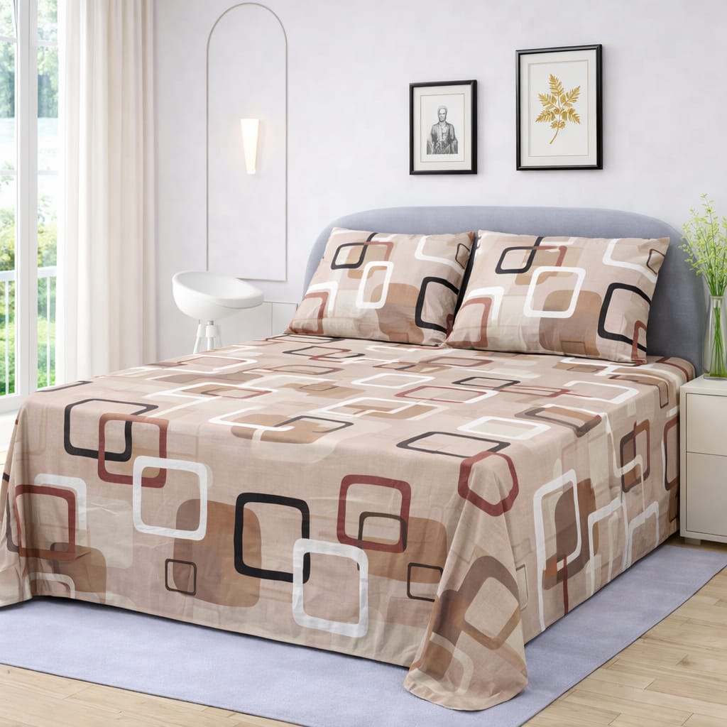 Pure Cotton Export Quality Bedsheet