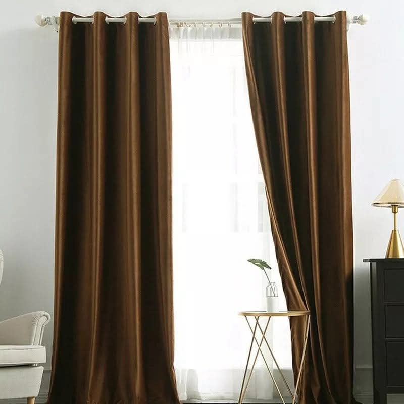 Dyed Velvet Curtains